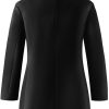 Women's Plus Size Pea coat Oversized Notched Lapel Peacoat Jacket