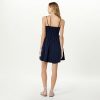 Womens Perla Shaped Waist Mini Dress
