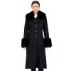 Trench Coat Women, Wool Coats Women with Fur, Peacoat Womens