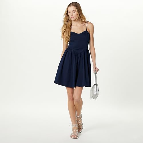 Womens Perla Shaped Waist Mini Dress
