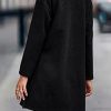 Women Plaid Shacket Jacket Trendy Fall Casual Button Wool Blend Tartan Trench Coat Winter Clothing with Pockets