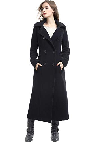 Women Mariel Wool Blend Hooded Long Walking Coat (Also available in Plus Size and Petite)