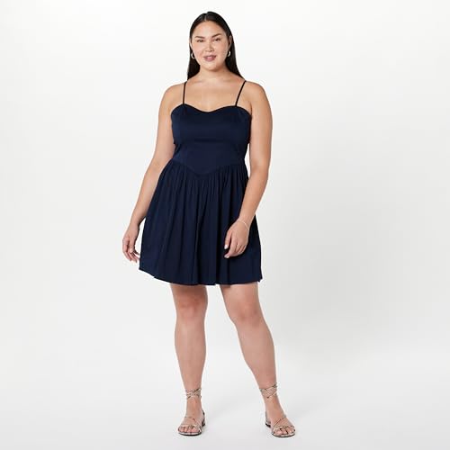 Womens Perla Shaped Waist Mini Dress