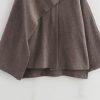 Women's Oversized Scarf Jacket Cardigan Sweater Trench Coats Side Split Fall Winter Peacoat Shawl Wraps