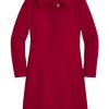 Women's Elegant Single Breasted Coat Long Sleeve Mid Winter Overcoat Work Office Pea Coats