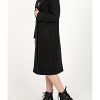 Women's Wool Blend Pea Coat Notch Lapel Single Breasted Classic Winter Long Wool Trench Coat