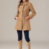 Women's Peter Pan Collar Overcoat Winter Dressy Button Single Breasted Long Coat
