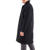 Zach Men’s Wool Blend Overcoat – Knee-Length Trench Coat, Runs Large for Layering Over Suits or Sweaters