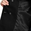 Women's Peter Pan Collar Peacoat Double Breasted Short Coat