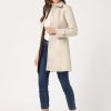 Women's Winter Outerwear Overcoat Peter Pan Collar Mid-thigh A-line Single Breasted Pea Coat