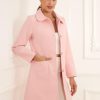 Women's Winter Single Breasted Peter Pan Collar Outwear Trench Coat