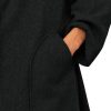 Womens Long Pea Coats Oversized Wrap Wool Blend Trench Coats Winter Open Front Cardigan Overcoats