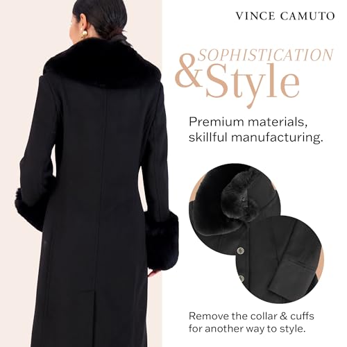 Trench Coat Women, Wool Coats Women with Fur, Peacoat Womens