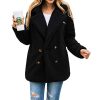 Women's Fashion Winter Coats Sherpa Fleece Faux Fur Shearling Oversized Trendy Jackets Warm Outerwear Clothing