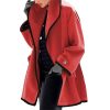 Women's Single Breasted Wool Blend Pea Coats Spring Fall Hooded Trench Coat for Women Casual Lightweight Overcoat