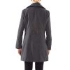 Norah Women’s Wool Blend Peacoat Runs Large – Double-Breasted Jacket with Flattering Fit