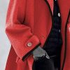 Women's Single Breasted Wool Blend Pea Coats Spring Fall Hooded Trench Coat for Women Casual Lightweight Overcoat
