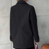 Women's 2025 Fall Winter Double Breasted Wool Coat Mid Long Dressy Casual Pea Coat Overcoat