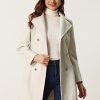 Fall Coats for Women 2025 A-Line Double Breasted Lapel Collar Long Winter Pea Coat