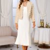 Women's Faux Fur Coat Long Sleeve Cropped Fluffy Jacket Collarless Casual Winter Warm Outwear