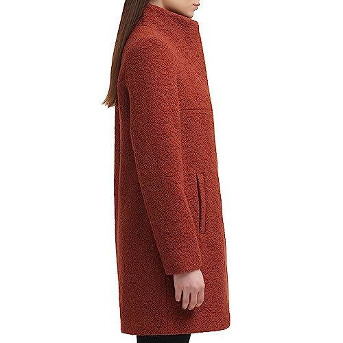 Women's Wool Blend Boucle Coat