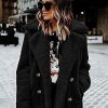 Women's Fashion Winter Coats Sherpa Fleece Faux Fur Shearling Oversized Trendy Jackets Warm Outerwear Clothing