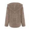 Plaid Flannel Shacket Women Plush Fuzzy Fleece Jacket Oversized Cardigans Winter Coats Open Front Cardigan Sweaters