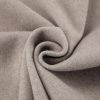 Women Winter Stand Collar Wool Blend Jacket Double Breasted Pea Coat Button Cropped Trench Coat Overcoat