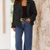 Cropped Trench Coat for Women Spring Fall Trendy Double Breasted Long Sleeve Work Jackets Short Coats