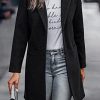 Women Plaid Shacket Jacket Trendy Fall Casual Button Wool Blend Tartan Trench Coat Winter Clothing with Pockets