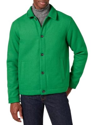 Men's Wool Bomber Jacket (Available in Big & Tall)