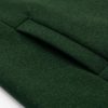 Women's Casual Thicken Wool Blend Stand Collar Single Breasted Pea Coat
