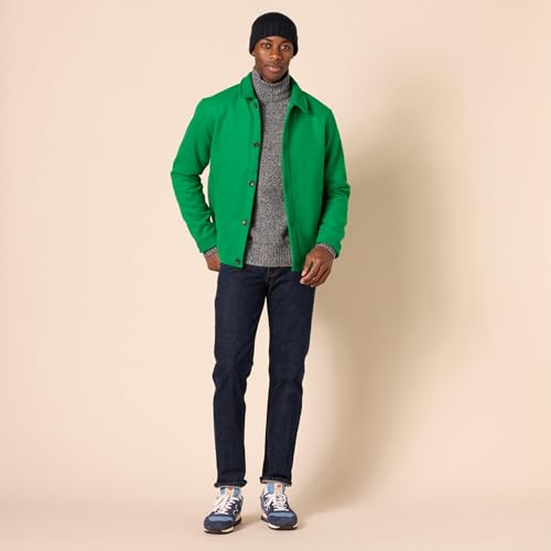 Men's Wool Bomber Jacket (Available in Big & Tall)