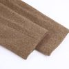 Women's Casual Thicken Single Breasted Pea Coat Stand Collar Mid Long Wool Coats with Pockets