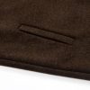 Women's Oversized Notched Collar Wool Blend Single Breast Midi Long Trench Coat