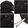 Women's Lightweight Military Anorak Jackets Safari Hoodie Utility Drawstring Coat Windproof Windbreaker Raincoats