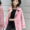 Womens Fall Winter Wool Coats Peacoat Double Breasted Trench Coats