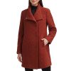 Women's Wool Blend Boucle Coat