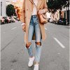 Women's Double Breasted Peacoat Wool Notched Lapel Trench Coat Winter Mid Length Long Jacket Overcoat