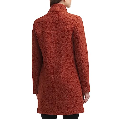 Women's Wool Blend Boucle Coat