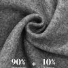 Women's Elegant Pea Coat Lapel Collar Double Breasted Trench Jacket Fall Slim Long Outerwear with Belt Pockets